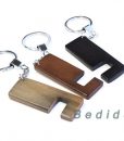 iphone stand keychain brown black gray