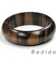 Ebony Tiger Wood Bangles