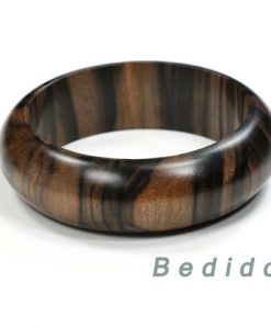 Ebony Tiger Wood Bangles