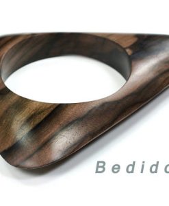 Triangle Wood Bangle